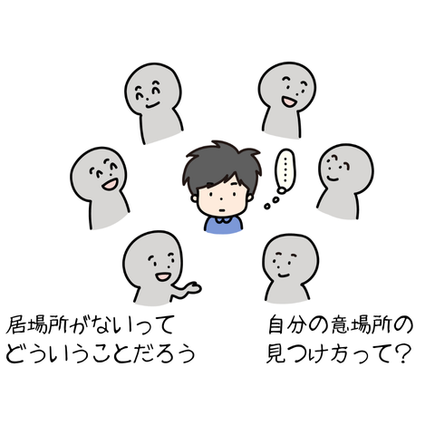 居場所がないって